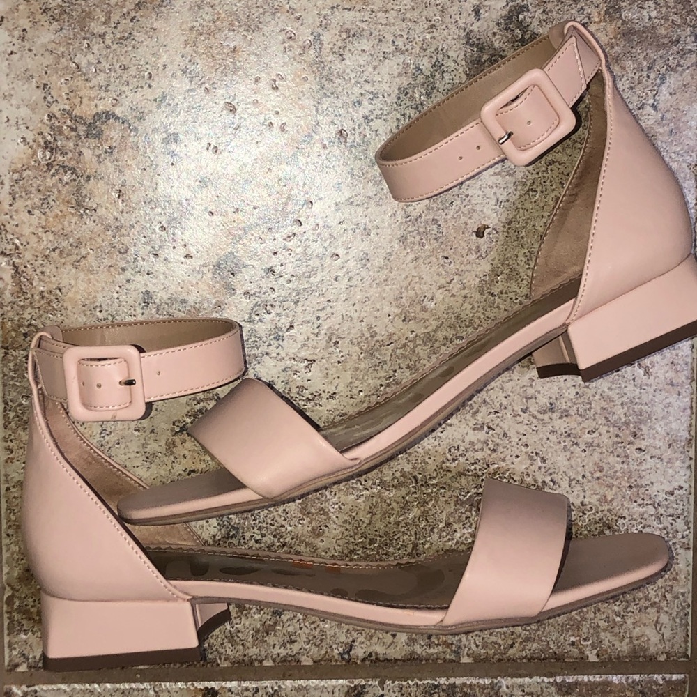 Elegant Circus by Sam Edelman Blush Nude Women's Sandals - Picture 4 of 7